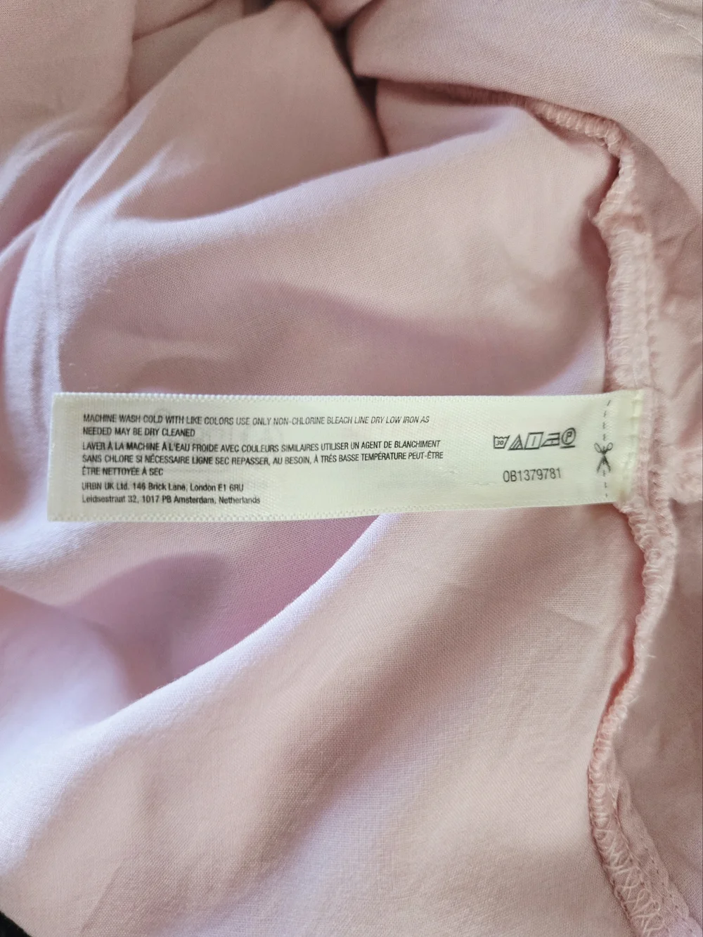 Free People Marina Pink Mini Dress Ties In Back Babydoll Coquette  Medium